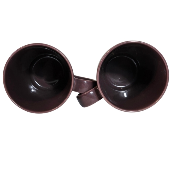Starbucks 2009 Eggplant Ribbed Mug Set - Design House Stockholm Collection - Picture 4 of 7